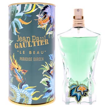 Jean Paul Gaultier Le Beau Paradise Garden by Jean Paul Gaultier for Men 2.5 oz EDP Spray 2.5 oz Jean Paul Gaultier Le Beau Paradise Garden by Jean Paul Gaultier for Men 2.5 oz EDP Spray 2.5 oz