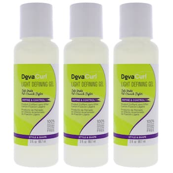 DevaCurl DevaCurl Light Defining Gel by DevaCurl for Unisex 3 oz Gel Pack of 3 3 oz DevaCurl DevaCurl Light Defining Gel by DevaCurl for Unisex 3 oz Gel Pack of 3 3 oz