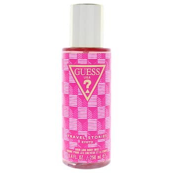Guess Travel Stories Hair and Body Mist Kyoto by Guess for Women 8.4 oz Mist 8.4 oz 8.4 oz Guess Travel Stories Hair and Body Mist Kyoto by Guess for Women 8.4 oz Mist 8.4 oz 8.4 oz