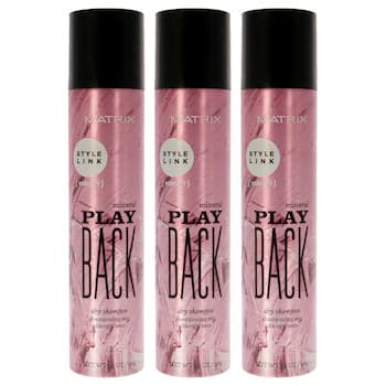 Matrix Style Link Mineral Play Back Dry Shampoo by Matrix for Unisex 3.4 oz Dry Shampoo Pack of 3 3.4 oz Matrix Style Link Mineral Play Back Dry Shampoo by Matrix for Unisex 3.4 oz Dry Shampoo Pack of 3 3.4 oz