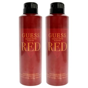 Guess Guess Seductive Homme Red by Guess for Men 6 oz Body Spray Pack of 2 6 oz 6 oz Guess Guess Seductive Homme Red by Guess for Men 6 oz Body Spray Pack of 2 6 oz 6 oz