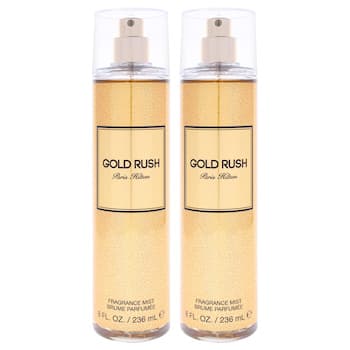 Paris Hilton Gold Rush by Paris Hilton for Women 8 oz Body Mist Pack of 2 8 oz Paris Hilton Gold Rush by Paris Hilton for Women 8 oz Body Mist Pack of 2 8 oz