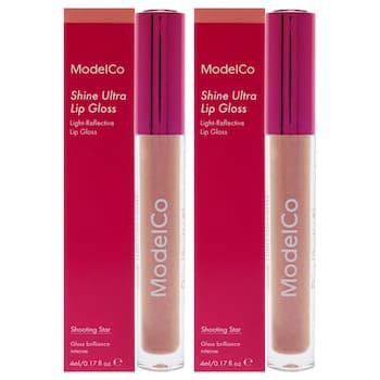 ModelCo Shine Ultra Lip Gloss Shooting Star by ModelCo for Women 0.17 oz Lip Gloss Pack of 2 0.17 oz ModelCo Shine Ultra Lip Gloss Shooting Star by ModelCo for Women 0.17 oz Lip Gloss Pack of 2 0.17 oz