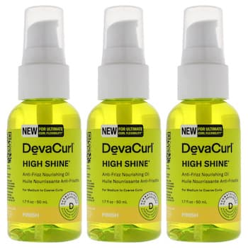 DevaCurl High Shine Nourishing AntiFrizz OilNP by DevaCurl for Unisex 1.7 oz Oil Pack of 3 1.7 oz DevaCurl High Shine Nourishing AntiFrizz OilNP by DevaCurl for Unisex 1.7 oz Oil Pack of 3 1.7 oz