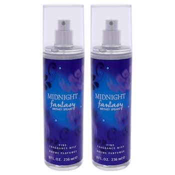 Britney Spears Midnight Fantasy by Britney Spears for Women 8 oz Fragrance Mist Pack of 2 8 oz Britney Spears Midnight Fantasy by Britney Spears for Women 8 oz Fragrance Mist Pack of 2 8 oz