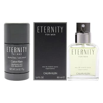Calvin Klein Eternity Kit by Calvin Klein for Men 2 Pc Kit 1.6 oz EDT Spray, 2.6 oz Deodorant Stick 2 Pc Kit Calvin Klein Eternity Kit by Calvin Klein for Men 2 Pc Kit 1.6 oz EDT Spray, 2.6 oz Deodorant Stick 2 Pc Kit