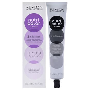 Revlon Nutri Color Cream 1022 Intense Platinum by Revlon for Unisex 3.3 oz Hair Color 3.3 oz Revlon Nutri Color Cream 1022 Intense Platinum by Revlon for Unisex 3.3 oz Hair Color 3.3 oz