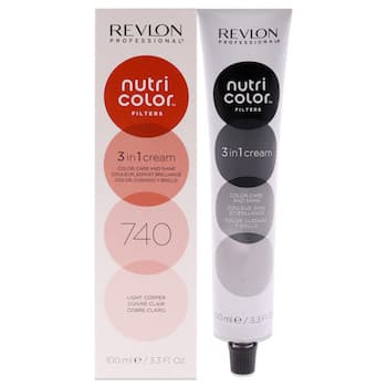 Revlon Nutri Color Cream 740 Light Copper by Revlon for Unisex 3.3 oz Hair Color 3.3 oz Revlon Nutri Color Cream 740 Light Copper by Revlon for Unisex 3.3 oz Hair Color 3.3 oz