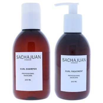 Sachajuan Curl Treatment With Shampoo Kit by Sachajuan for Unisex 2 Pc Kit 8.4oz Treatment, 8.4oz Shampoo 2 Pc Kit Sachajuan Curl Treatment With Shampoo Kit by Sachajuan for Unisex 2 Pc Kit 8.4oz Treatment, 8.4oz Shampoo 2 Pc Kit
