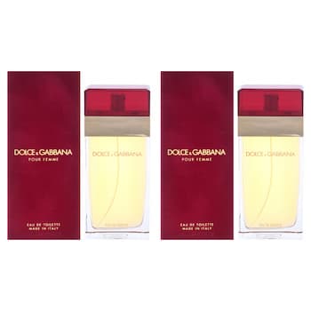 Dolce & Gabbana Dolce and Gabbana by Dolce and Gabbana for Women 3.4 oz EDT Spray Pack of 2 3.4 oz Dolce & Gabbana Dolce and Gabbana by Dolce and Gabbana for Women 3.4 oz EDT Spray Pack of 2 3.4 oz