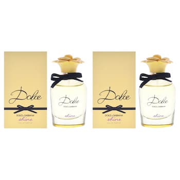 Dolce & Gabbana Dolce Shine by Dolce and Gabbana for Women 1.6 oz EDP Spray Pack of 2 1.6 oz Dolce & Gabbana Dolce Shine by Dolce and Gabbana for Women 1.6 oz EDP Spray Pack of 2 1.6 oz