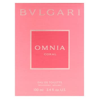 Bvlgari Bvlgari Omnia Coral by Bvlgari for Women - 3.4 oz EDT Spray (Refillable) - # - 3.4 Bvlgari Bvlgari Omnia Coral by Bvlgari for Women - 3.4 oz EDT Spray (Refillable) - # - 3.4