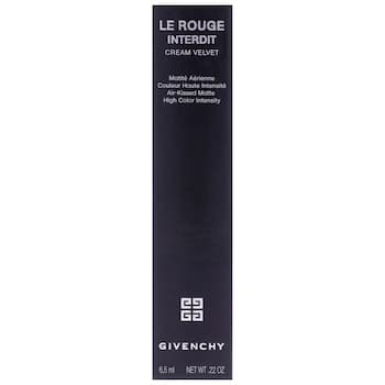 Givenchy Le Rouge Interdit Cream Velvet Lipstick - 37 Rouge Graine by Givenchy for Women - 0.22 oz Lipstick - # - 0.22 Givenchy Le Rouge Interdit Cream Velvet Lipstick - 37 Rouge Graine by Givenchy for Women - 0.22 oz Lipstick - # - 0.22