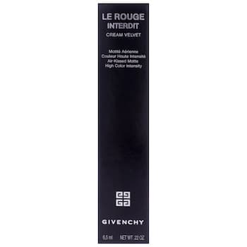 Givenchy Le Rouge Interdit Cream Velvet Lipstick - 42 Violet Velours by Givenchy for Women - 0.22 oz Lipstick - # - 0.22 Givenchy Le Rouge Interdit Cream Velvet Lipstick - 42 Violet Velours by Givenchy for Women - 0.22 oz Lipstick - # - 0.22
