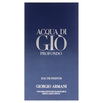 Giorgio Armani Acqua Di Gio Profondo by Giorgio Armani for Men - 3.3 oz EDP Spray- # - 3.3 Giorgio Armani Acqua Di Gio Profondo by Giorgio Armani for Men - 3.3 oz EDP Spray- # - 3.3