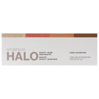 Smashbox Halo Sculpt Plus Glow Face Palette - Coral Saturation by SmashBox for Women - 0.55 oz Makeup - # - 0.55 Smashbox Halo Sculpt Plus Glow Face Palette - Coral Saturation by SmashBox for Women - 0.55 oz Makeup - # - 0.55