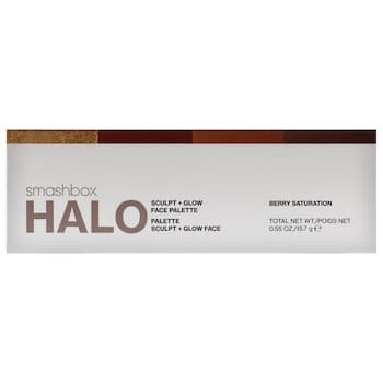 Smashbox Halo Sculpt Plus Glow Face Palette - Berry Saturation by SmashBox for Women - 0.55 oz Makeup - # - 0.55 Smashbox Halo Sculpt Plus Glow Face Palette - Berry Saturation by SmashBox for Women - 0.55 oz Makeup - # - 0.55