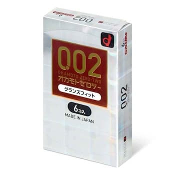Okamoto Unified Thinness 0.02 Glans Fit (Japan Edition) 58 56mm 6's Pack PU Condom 6 pcs Okamoto Unified Thinness 0.02 Glans Fit (Japan Edition) 58 56mm 6's Pack PU Condom 6 pcs