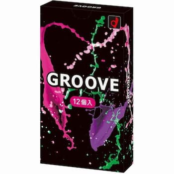 Okamoto GROOVE 12's Pack Latex Condom 12 pcs Okamoto GROOVE 12's Pack Latex Condom 12 pcs