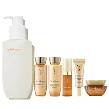 Sulwhasoo Sulwhasoo Gentle Cleansing Oil 200ml (Concentrated Ginseng Renewing travel 5pcs Set) Set Sulwhasoo Sulwhasoo Gentle Cleansing Oil 200ml (Concentrated Ginseng Renewing travel 5pcs Set) Set