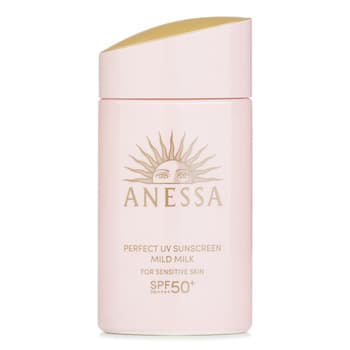 Anessa Anessa Perfect UV Sunscreen Mild Milk For Sensitive Skin SPF 50 PA 60ml Anessa Anessa Perfect UV Sunscreen Mild Milk For Sensitive Skin SPF 50 PA 60ml