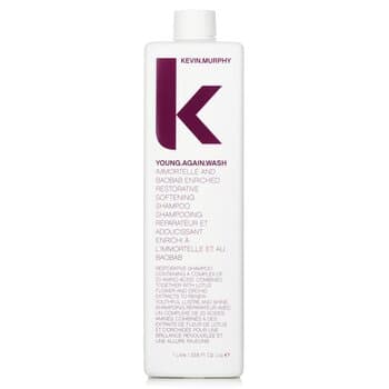 Kevin.Murphy Young.Again.Wash (Immortelle and Baobab Infused Restorative Softening Shampoo - To Dry Brittle Hair) 1000ml/33.6oz Kevin.Murphy Young.Again.Wash (Immortelle and Baobab Infused Restorative Softening Shampoo - To Dry Brittle Hair) 1000ml/33.6oz