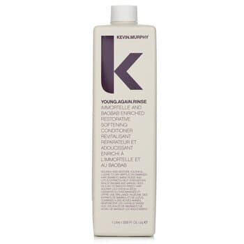 Kevin.Murphy Young.Again.Rinse (Immortelle and Baobab Infused Restorative Softening Conditioner - To Dry, Brittle or Damaged Hair) 1000ml/33.8oz Kevin.Murphy Young.Again.Rinse (Immortelle and Baobab Infused Restorative Softening Conditioner - To Dry, Brittle or Damaged Hair) 1000ml/33.8oz