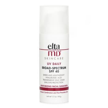 EltaMD UV Daily Moisturizing Facial Sunscreen SPF 40 -(Packaging Random Pick) 48g/1.7oz EltaMD UV Daily Moisturizing Facial Sunscreen SPF 40 -(Packaging Random Pick) 48g/1.7oz