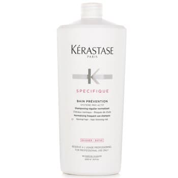 Kerastase Specifique Bain Prevention Normalizing Frequent Use Shampoo (Normal Hair - Hair Thinning Risk) 1000ml/34oz Kerastase Specifique Bain Prevention Normalizing Frequent Use Shampoo (Normal Hair - Hair Thinning Risk) 1000ml/34oz