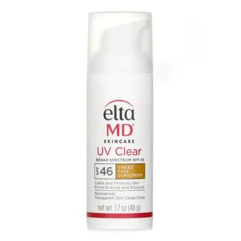 EltaMD UV Clear Facial Sunscreen SPF 46 - Tinted - For Skin Types Prone To Acne, Rosacea & Hyperpigmentation (Random Packaging) 48g/1.7oz EltaMD UV Clear Facial Sunscreen SPF 46 - Tinted - For Skin Types Prone To Acne, Rosacea & Hyperpigmentation (Random Packaging) 48g/1.7oz