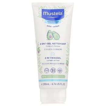 Mustela 2 In 1 Body & Hair Cleansing gel - For Normal Skin 200ml/6.76oz Mustela 2 In 1 Body & Hair Cleansing gel - For Normal Skin 200ml/6.76oz
