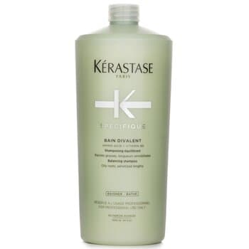 Kerastase Specifique Bain Divalent Balancing Shampoo (Oily Roots, Sensitised Lengths) 1000ml/34oz Kerastase Specifique Bain Divalent Balancing Shampoo (Oily Roots, Sensitised Lengths) 1000ml/34oz