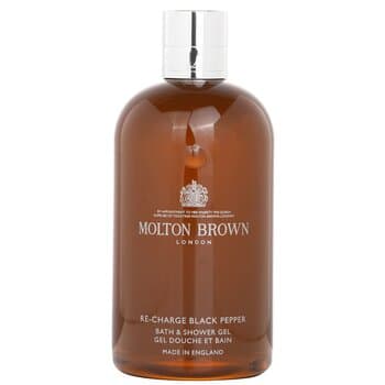 Molton Brown Re-Charge Black Pepper Bath & Shower Gel 300ml/10oz Molton Brown Re-Charge Black Pepper Bath & Shower Gel 300ml/10oz