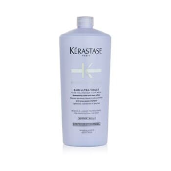 케라스타즈 Kerastase 블론드 압솔뤼 베인 울트라-바이올렛 안티-브라스 퍼플 샴푸 (라이트닛, 쿨 블론드 오어 그레이 헤어) 1000ml/34oz 케라스타즈 Kerastase 블론드 압솔뤼 베인 울트라-바이올렛 안티-브라스 퍼플 샴푸 (라이트닛, 쿨 블론드 오어 그레이 헤어) 1000ml/34oz