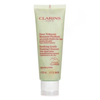 클라랑스 Clarins 퓨리파잉 젠틀 포밍 클렌저 위드 알파인 허브 & 메도우스위트 추출물 (지성 피부용) 125ml/4.2oz 클라랑스 Clarins 퓨리파잉 젠틀 포밍 클렌저 위드 알파인 허브 & 메도우스위트 추출물 (지성 피부용) 125ml/4.2oz