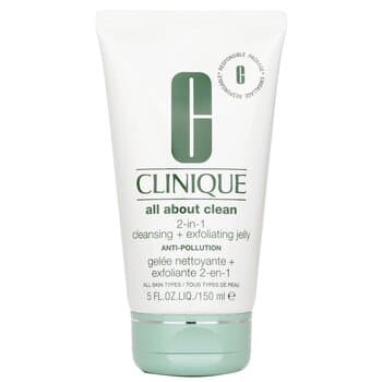 Clinique All About Clean 2-In-1 Cleansing + Exfoliating Jelly 150ml/5oz Clinique All About Clean 2-In-1 Cleansing + Exfoliating Jelly 150ml/5oz