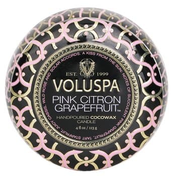 볼루스파 Voluspa 미니 틴 캔들 - 핑크 시트론 그레이프프룻 113g/4oz 볼루스파 Voluspa 미니 틴 캔들 - 핑크 시트론 그레이프프룻 113g/4oz