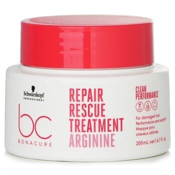 슈바르츠코프 Schwarzkopf 비씨 보나큐어 펩타이드 리페어 레스큐 트리트먼트 (손상모용) 200ml/6.7oz 슈바르츠코프 Schwarzkopf 비씨 보나큐어 펩타이드 리페어 레스큐 트리트먼트 (손상모용) 200ml/6.7oz