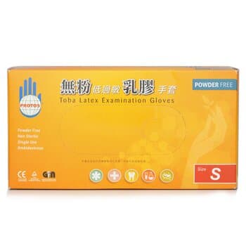 KQ Protos - Latex Examination Gloves -white (S) S KQ Protos - Latex Examination Gloves -white (S) S