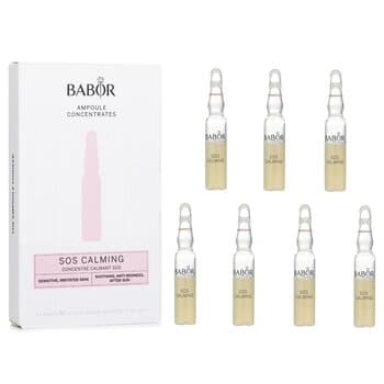 Babor Ampoule Concentrates - SOS Calming (For Sensitive, Irritated Skin) 7x2ml/0.06oz Babor Ampoule Concentrates - SOS Calming (For Sensitive, Irritated Skin) 7x2ml/0.06oz