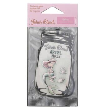 John's Blend Disney Princess Air Freshener - Ariel Musk 1pc John's Blend Disney Princess Air Freshener - Ariel Musk 1pc