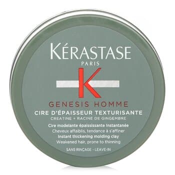 Kerastase Genesis Homme Instant Thickening Molding Clay 75ml/2.53oz Kerastase Genesis Homme Instant Thickening Molding Clay 75ml/2.53oz