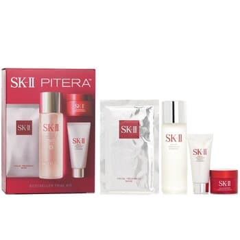 SK II Best Seller Trial Kit: Facial Treatment Ess. 75ml+Facial Treatment Cleanser 20g+SKINPOWER Advanced Cream 15g+ F.T Mask 1pcs 4pcs SK II Best Seller Trial Kit: Facial Treatment Ess. 75ml+Facial Treatment Cleanser 20g+SKINPOWER Advanced Cream 15g+ F.T Mask 1pcs 4pcs