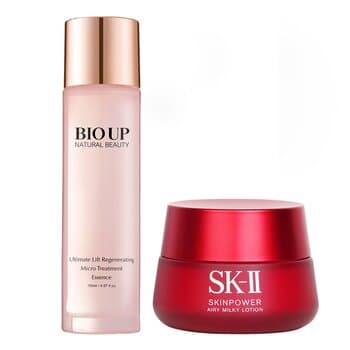 SK II SK II Skinpower Airy Milky Lotion (Box Damaged) X Natural Beauty BIO UP Ultimate Lift Regenerating Micro Treatment Essence 2pcs SK II SK II Skinpower Airy Milky Lotion (Box Damaged) X Natural Beauty BIO UP Ultimate Lift Regenerating Micro Treatment Essence 2pcs