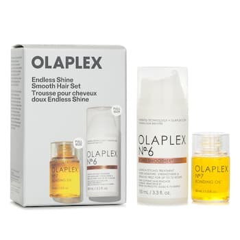 Olaplex Endless Shine Smooth Hair Set: No7 Bonding Oil 30ml + No6 Leave In Styling Treament 100ml 2pcs Olaplex Endless Shine Smooth Hair Set: No7 Bonding Oil 30ml + No6 Leave In Styling Treament 100ml 2pcs