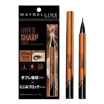 Maybelline Hyper Sharp Liner Liquid Eyeliner - # #BR-1 Natural Brown 0.5g Maybelline Hyper Sharp Liner Liquid Eyeliner - # #BR-1 Natural Brown 0.5g