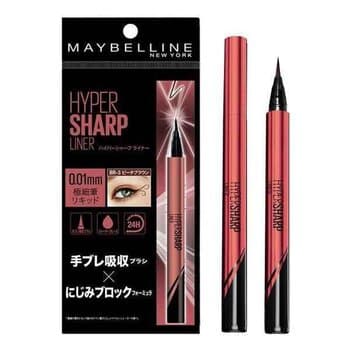 Maybelline Hyper Sharp Liner Liquid Eyeliner - # #BR-3 Peach Brown 0.5g Maybelline Hyper Sharp Liner Liquid Eyeliner - # #BR-3 Peach Brown 0.5g