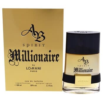 Lomani AB Spirit Millionaire by Lomani for Men - 3.3 oz EDT Spray 3.3 oz Lomani AB Spirit Millionaire by Lomani for Men - 3.3 oz EDT Spray 3.3 oz