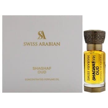 Swiss Arabian Shaghaf Oud by Swiss Arabian for Unisex Parfum Oil 0.4 oz Swiss Arabian Shaghaf Oud by Swiss Arabian for Unisex Parfum Oil 0.4 oz