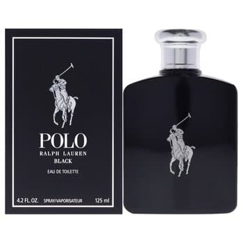 Ralph Lauren Polo Black by Ralph Lauren for Men EDT Spray 4.2 oz Ralph Lauren Polo Black by Ralph Lauren for Men EDT Spray 4.2 oz
